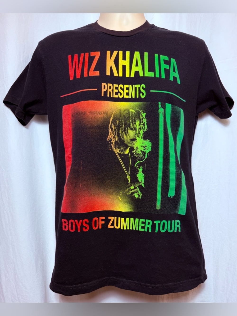 Wiz Khalifa 2015 Boys of Zummer Tour Tee Shirt
